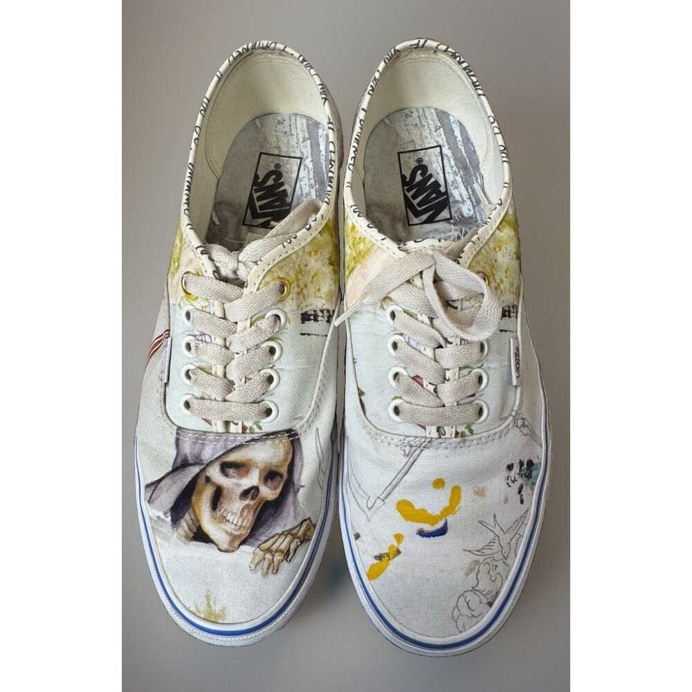 NWOB Vans Authentic Off The Wall Gallery Nathan Kostechko Size M9.5 W11